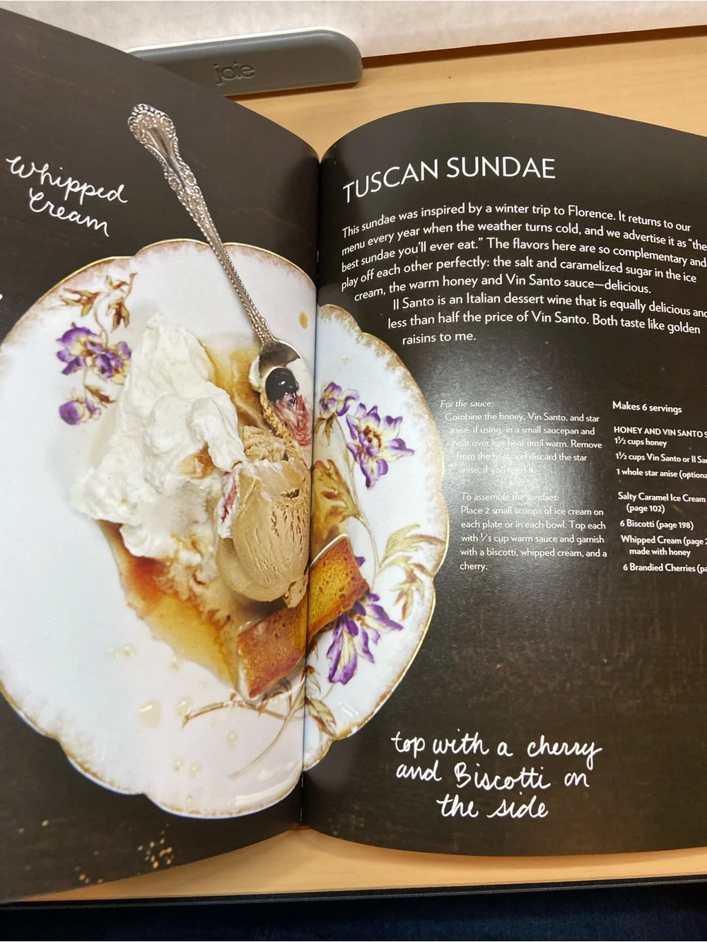 Artisan Orange & White Jeni's Splendid Ice Creams at Home Cookbook
